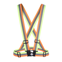 Dazonity High Visibility Safety Vest ,Lightweight,Adjustable &Hi Vis Fit for Men&Women, Work,Construction,Runnning